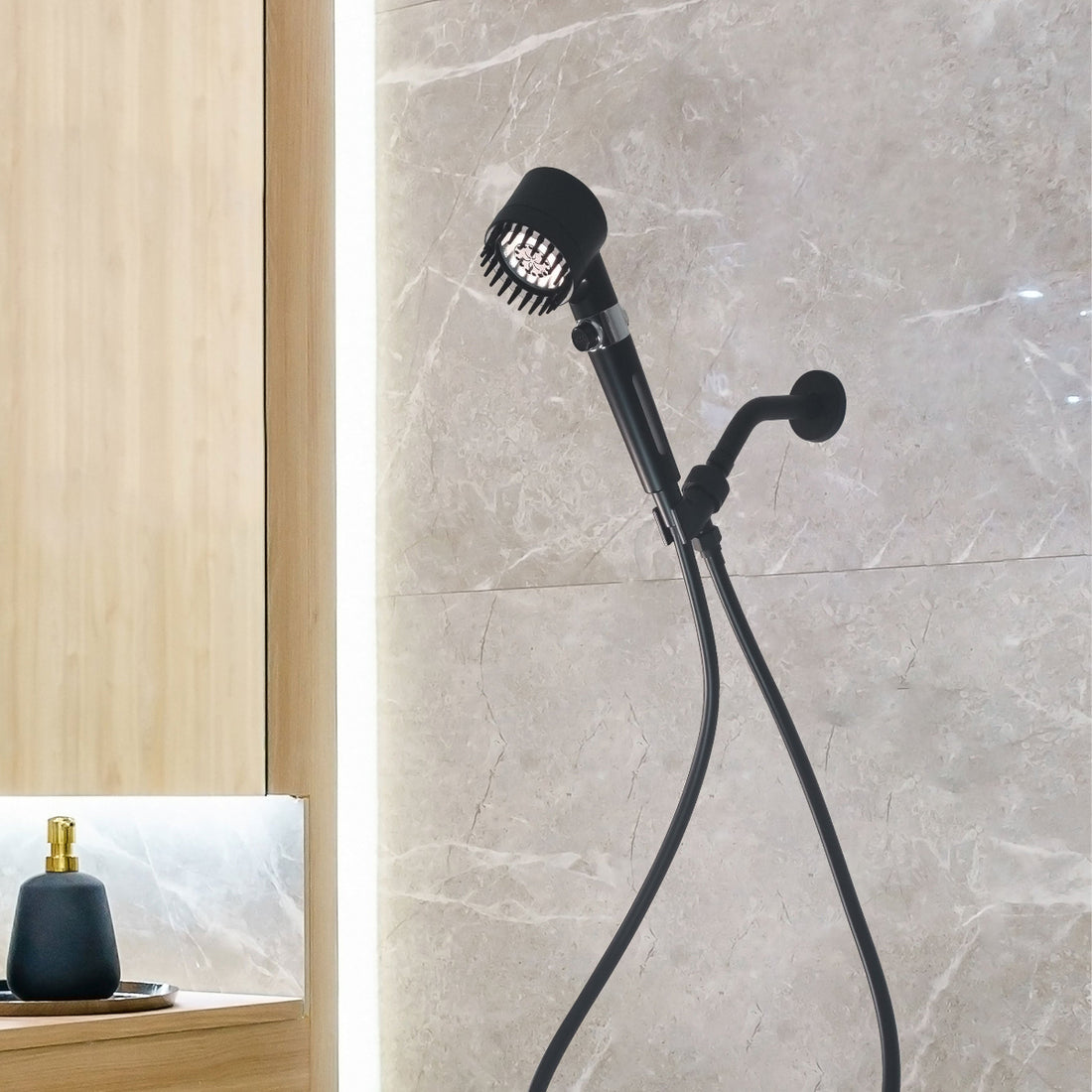 طقم أساسيات الدش لتدليك الدش النهائي